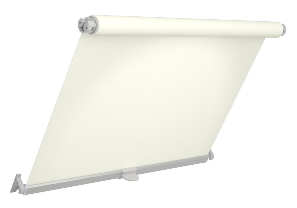 Basis Rollo Haltekrallen Dachfenster weiß